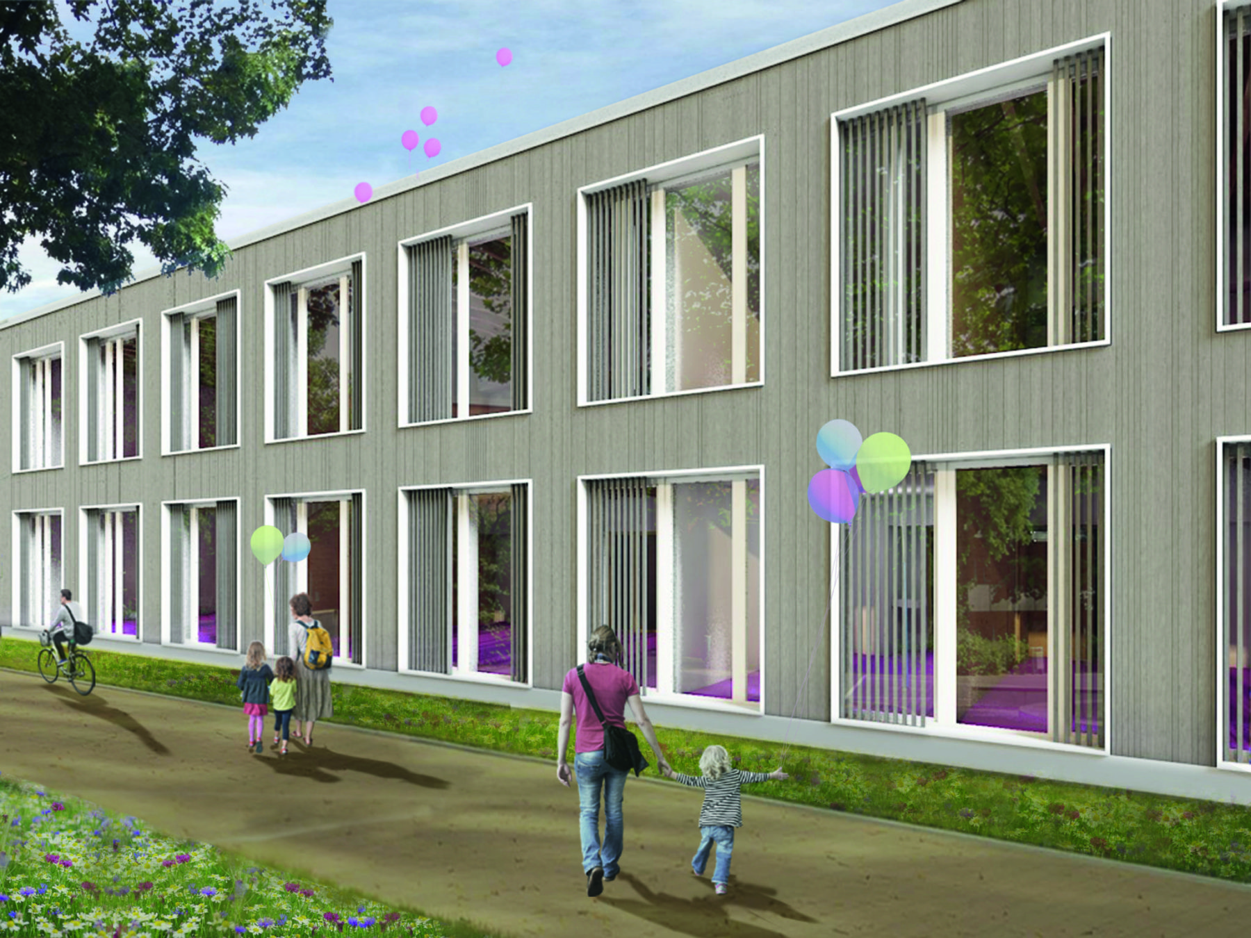 Mathilde-Anneke-Gesamtschule Münster / Bildquelle: farwick + grote Architekten BDA